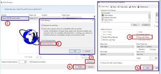 Print Foro/Gambar Hitam Putih