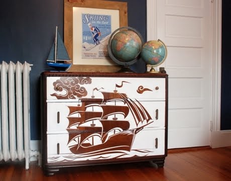 Diy Pirate Ship Dresser Idea Coastal Decor Ideas Interior Design