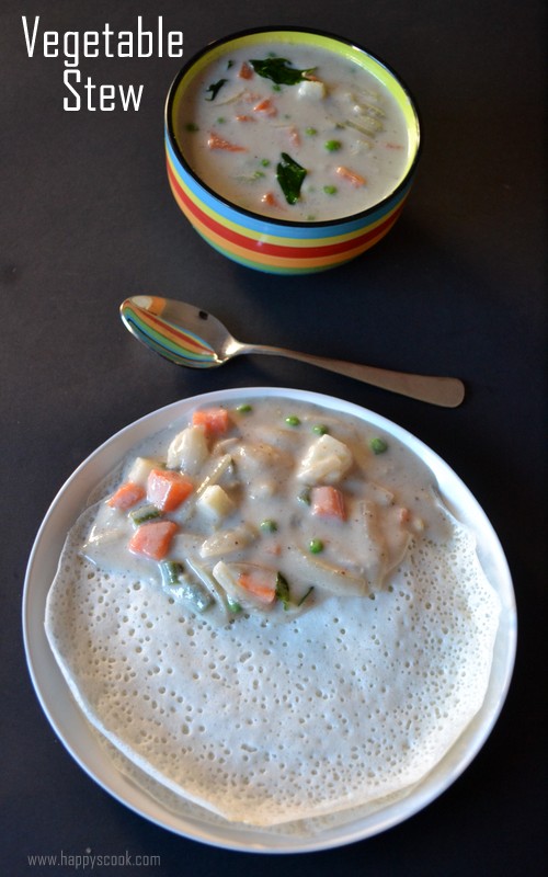 Vegetable Stew Recipe | Kerala Style Vegetable Stew | Mixed Vegetables