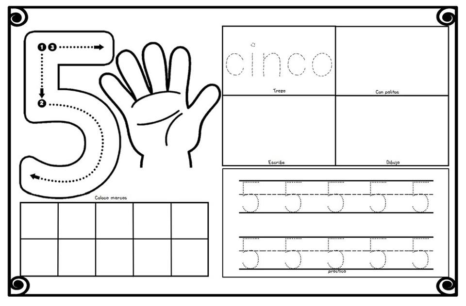 Cuadernos Aprendemos Los Numeros Conteo Y Trazos Materiales