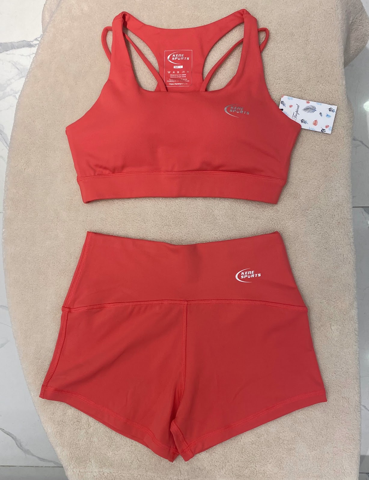 SET BỘ QUẦN ÁO TẬP KENEWOMEN STRAPPY 2 LINES BRA CHÍNH HÃNG KENE SPORTS