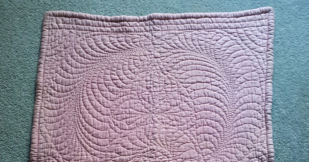 Welsh Quilts Durham Cot quilt 40s or 50s