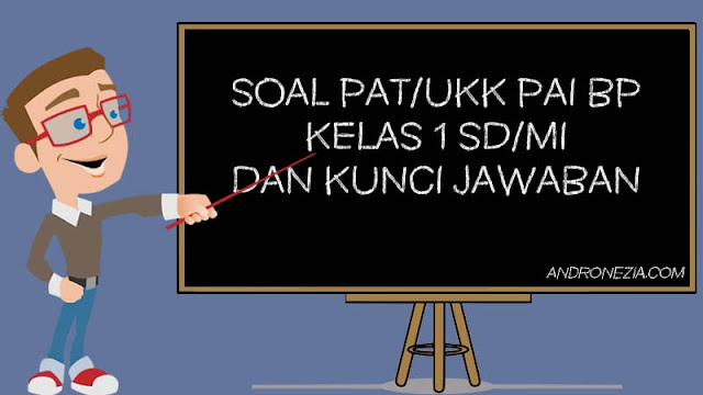 Soal PAT/UKK PAI Kelas 1 Tahun 2021