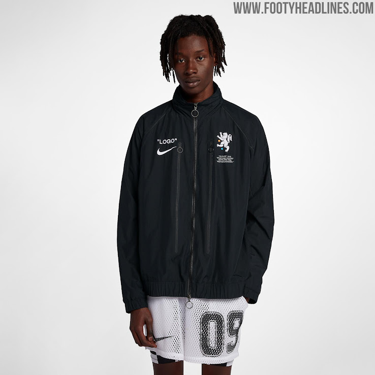 nike off white windbreaker