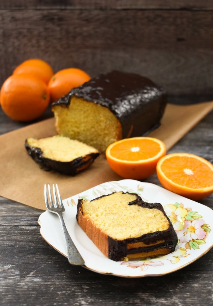 Vegan Jaffa Orange Loaf Cake Tinned Tomatoes