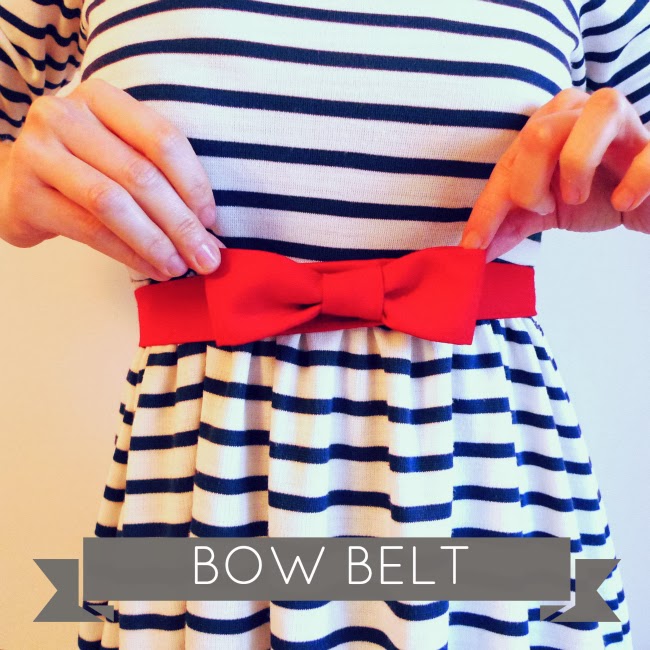 Tilly and the Buttons Bow Belt