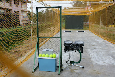 Perasmian Batting Cage dan Pitching Machine Sofbol di SMK Tanah Putih, Pahang