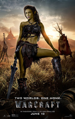 Warcraft Movie Garona Paula Patton Poster
