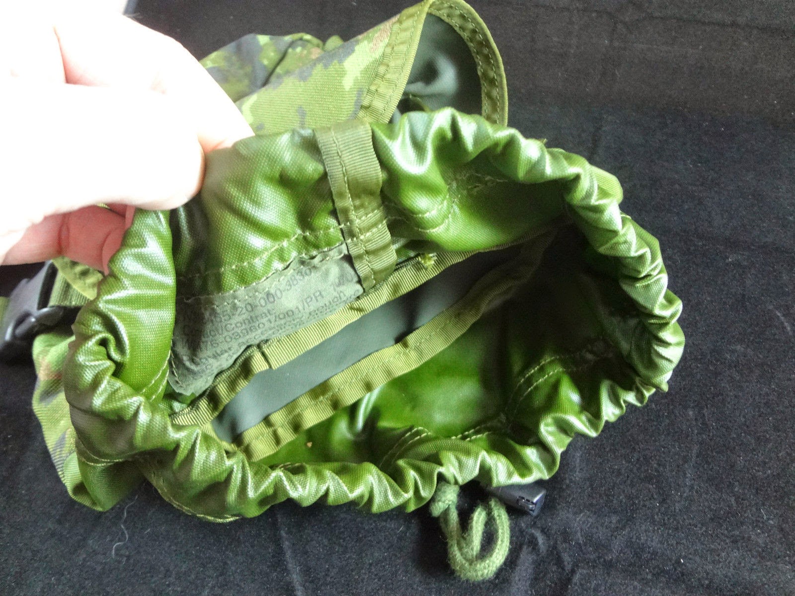 Webbingbabel: Canadian Forces Cadpat Small Pack System