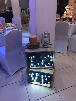 Decoración de bodas con materiales reciclados 