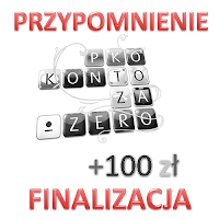finalizacja promocji konto za zero premia 100 zł pko bp