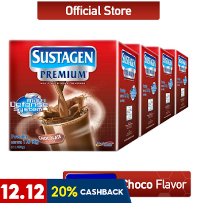 Sustagen Premium Chocolate Adult Nutritional Beverage