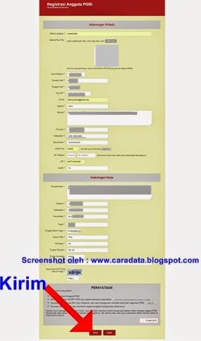 Cara Pendaftaran Anggota Gres Dan Usang Pgri Online Idn Paperplane