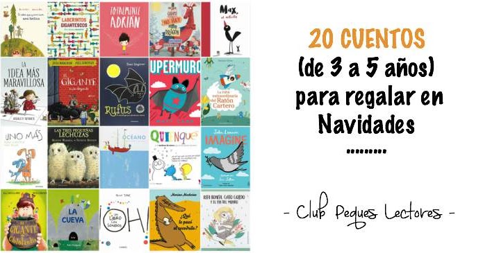 20 cuentos para +3 años para estas Navidades - Club Peques Lectores: cuentos  y creatividad infantil