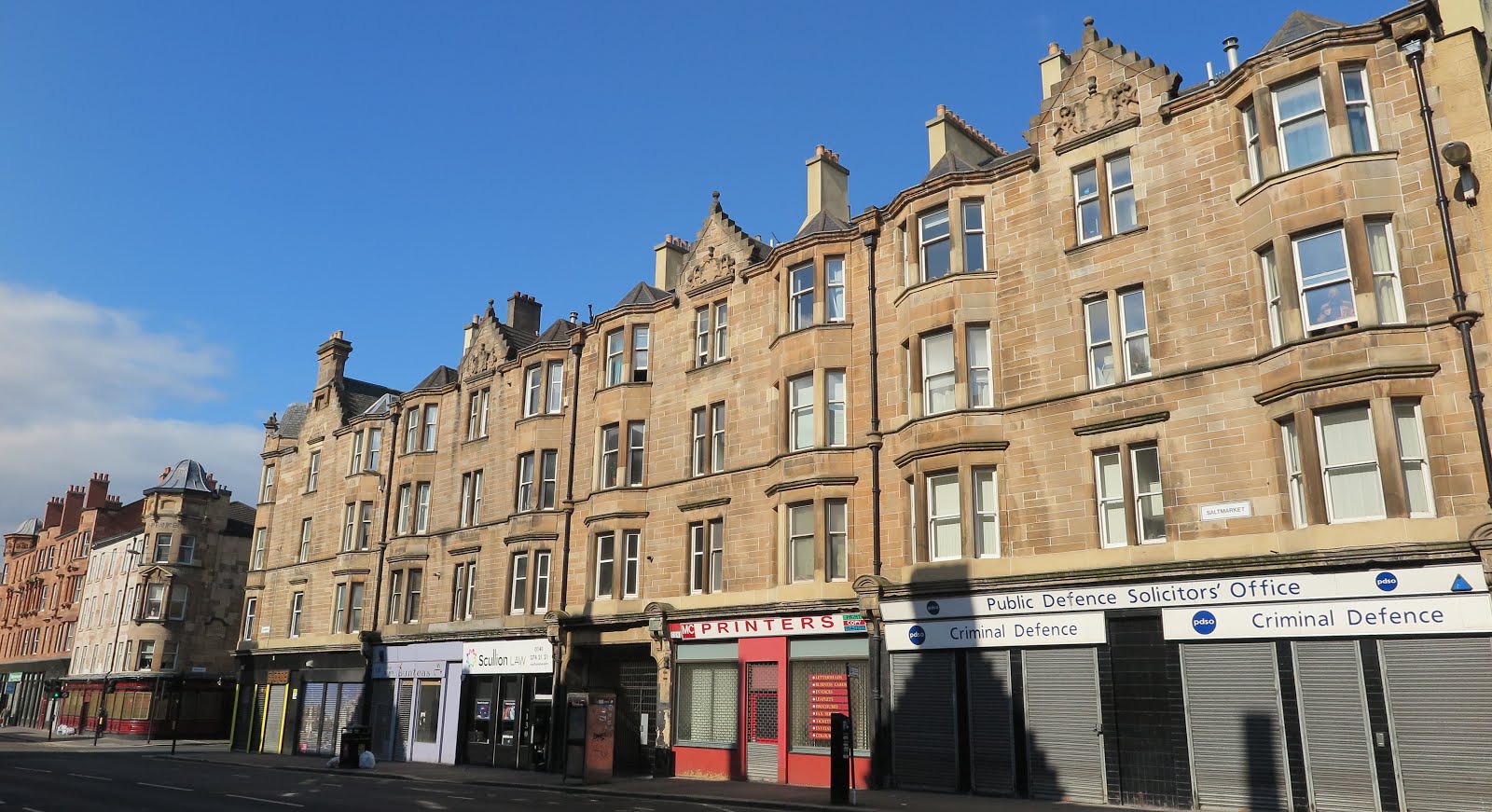 Glasgow Punter Bridgegate, Saltmarket and the Glasgow Fish Market