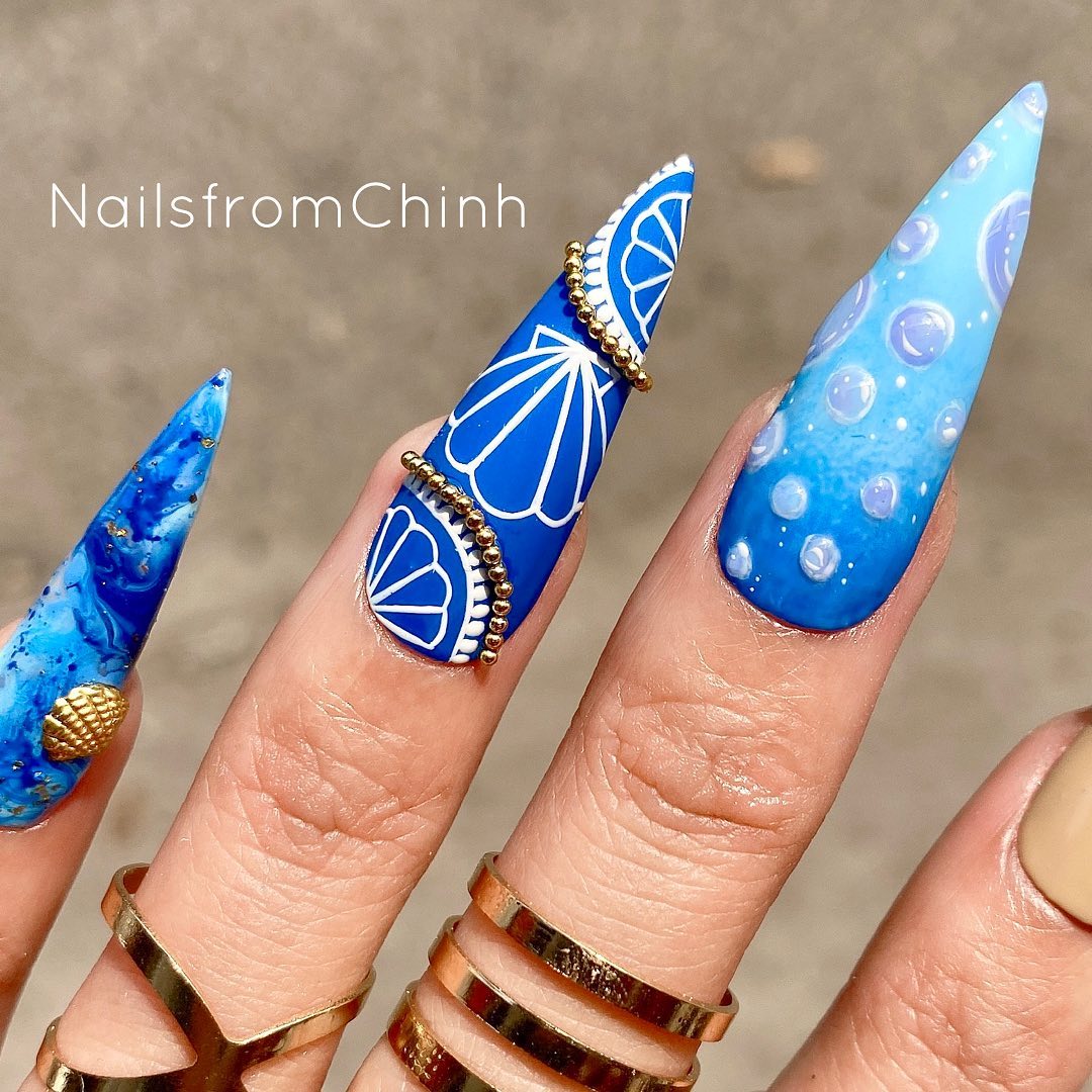 63 Artistic nail design ideas by Nailboxsaigon / MÉLÒDÝ JACÒB