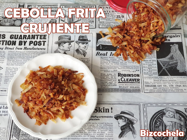 Cebolla Frita Crujiente
