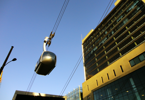 portland aerial tram pacific northwest travel photography