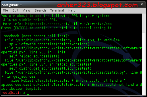 Cara Menambah Repositori Ppa Di Kali Linux Special Pengetahuan