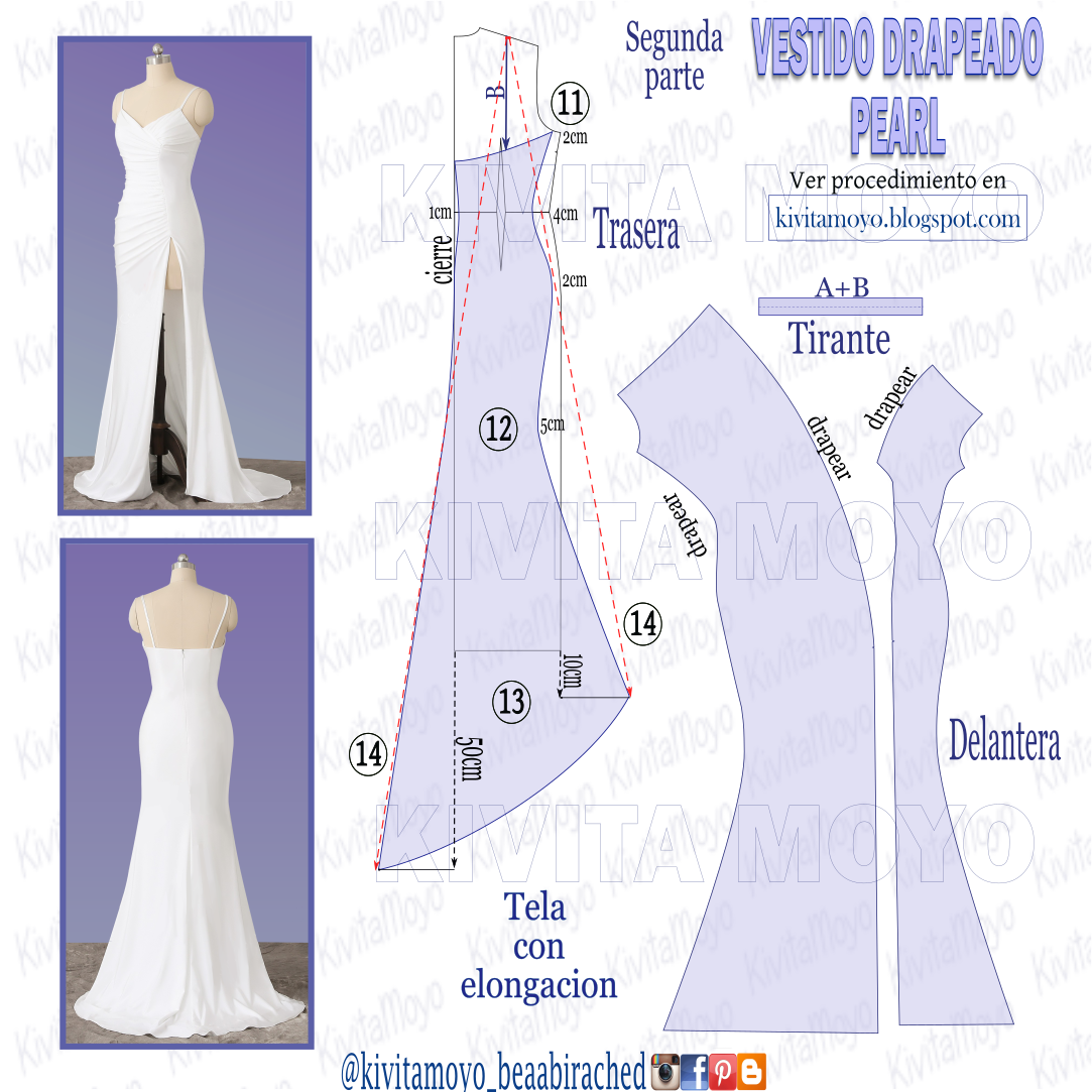 VESTIDO DRAPEADO