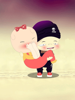 Hinh anh ngo nghinh ve tinh yeu