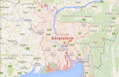 Bangladesh map piture