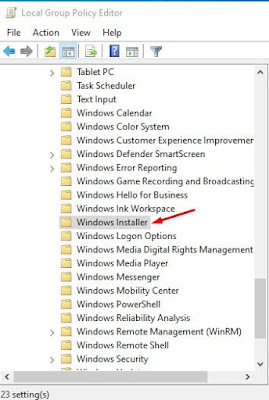 Local Group Policy editor. Local Group Policy editor.
