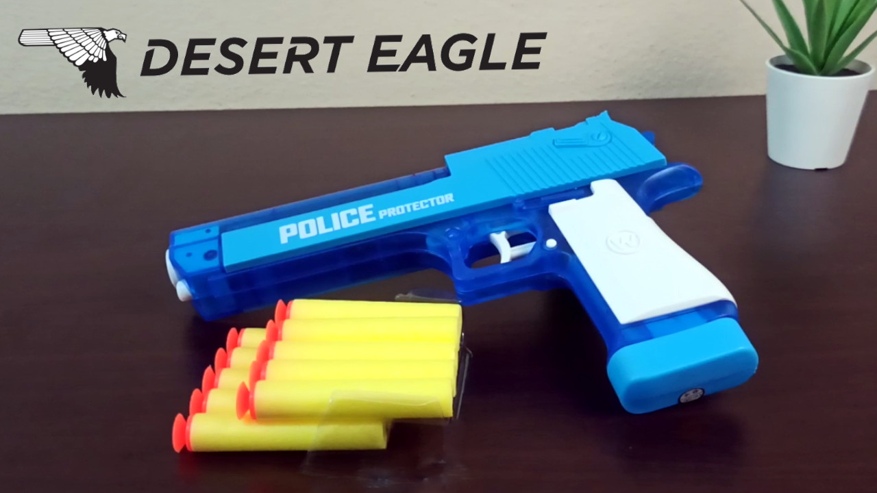 Yoshiny's Design Soft Dart gun Desert Eagle that works well and looks