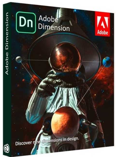 Adobe Dimension 2020 v3.1.1.1223 poster box cover