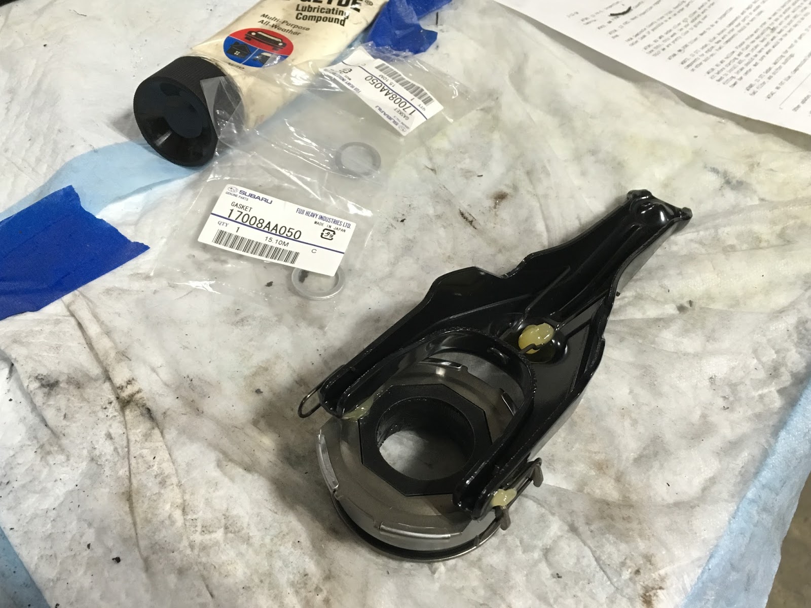 Circuit Motorsports FlatOut Scion FRS Throwout Bearing Failure