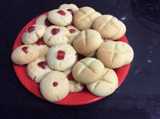 butter and coconut cookies