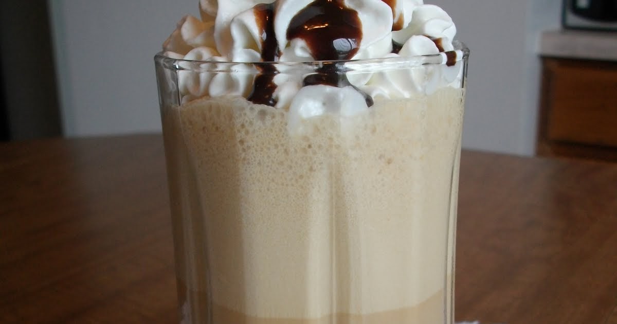 Domestic Goddess's Recipe Box Iced Coffee Frappe