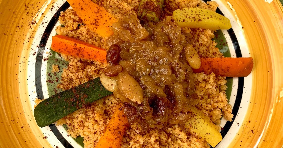 Cous cous vegano sin gluten COCINA BOQUERONA