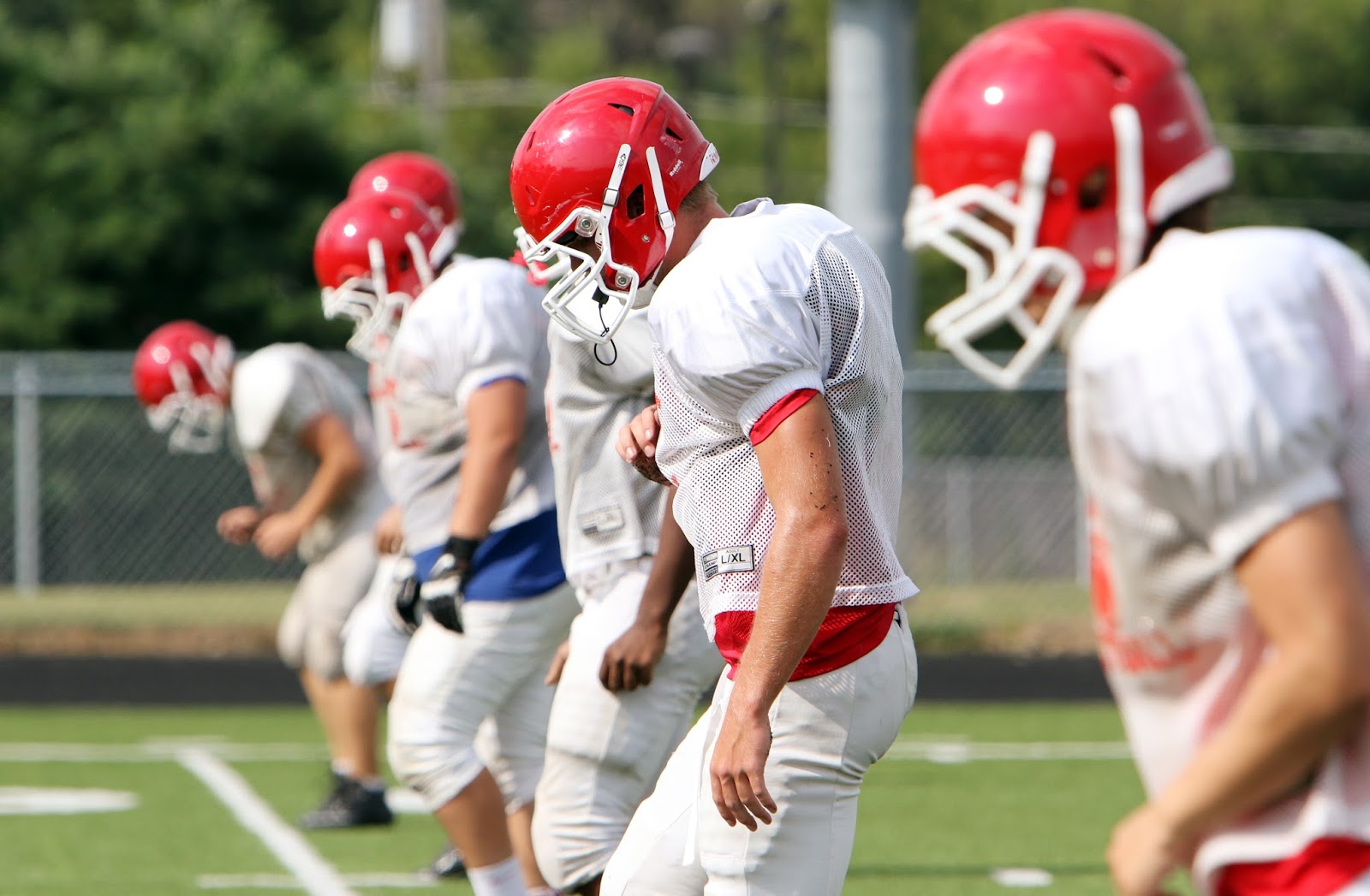 Mark Kodiak Ukena: Grant Community High School Football Practice
