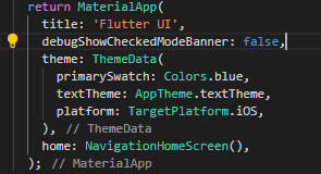 Basic Structure of a Flutter App
