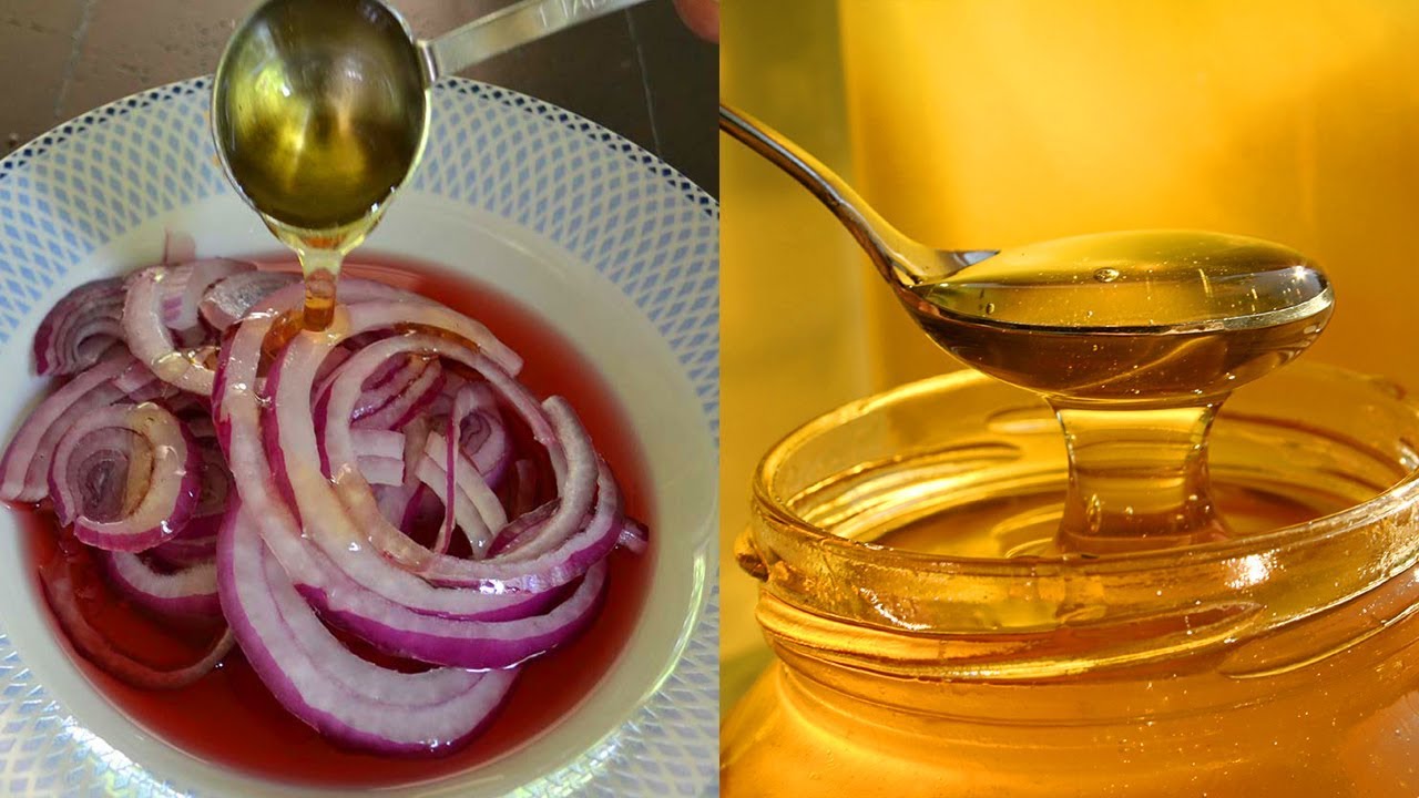 Onion And Honey Mix Remedy To Relieve The Asthma