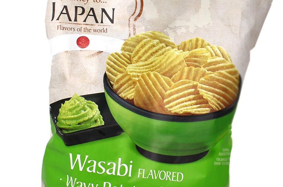 Sometimes Foodie Wasabi Potato Chips are How I Roll