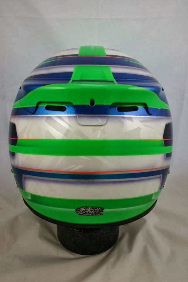 Racing Helmets Garage: Bell GTX.2 A.Sullivan 2013 by Indocil Art