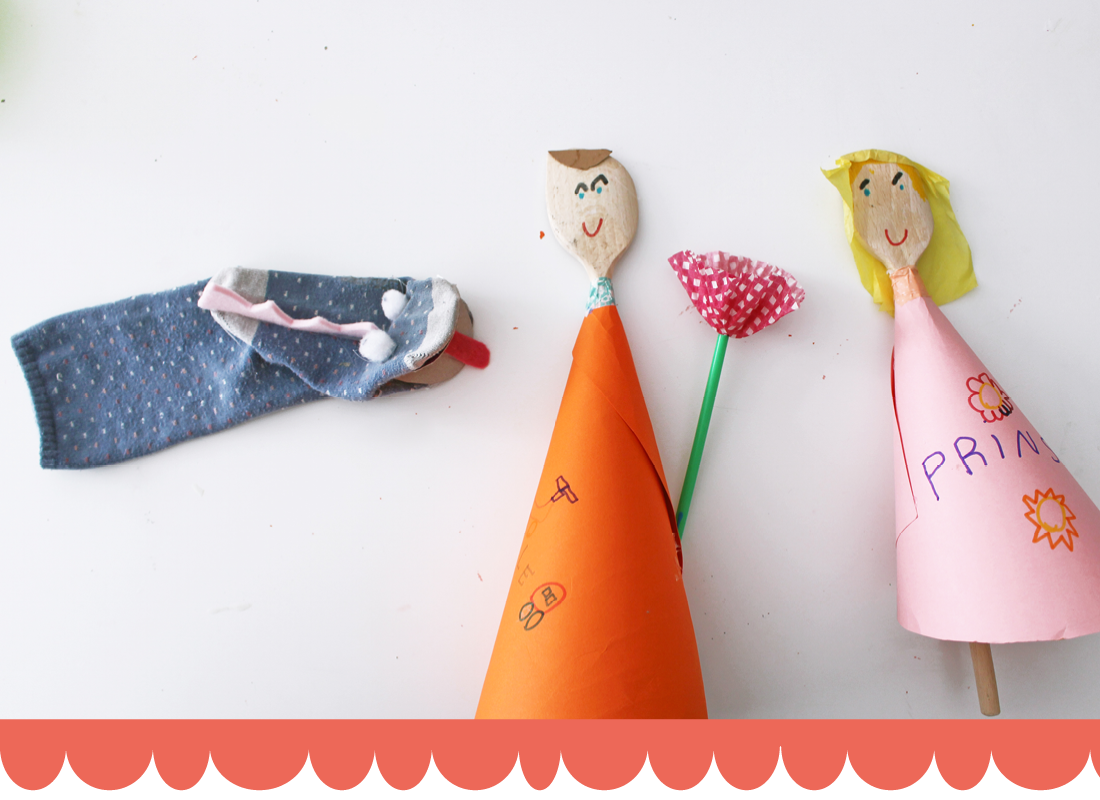 DIY marionetas de sant jordi