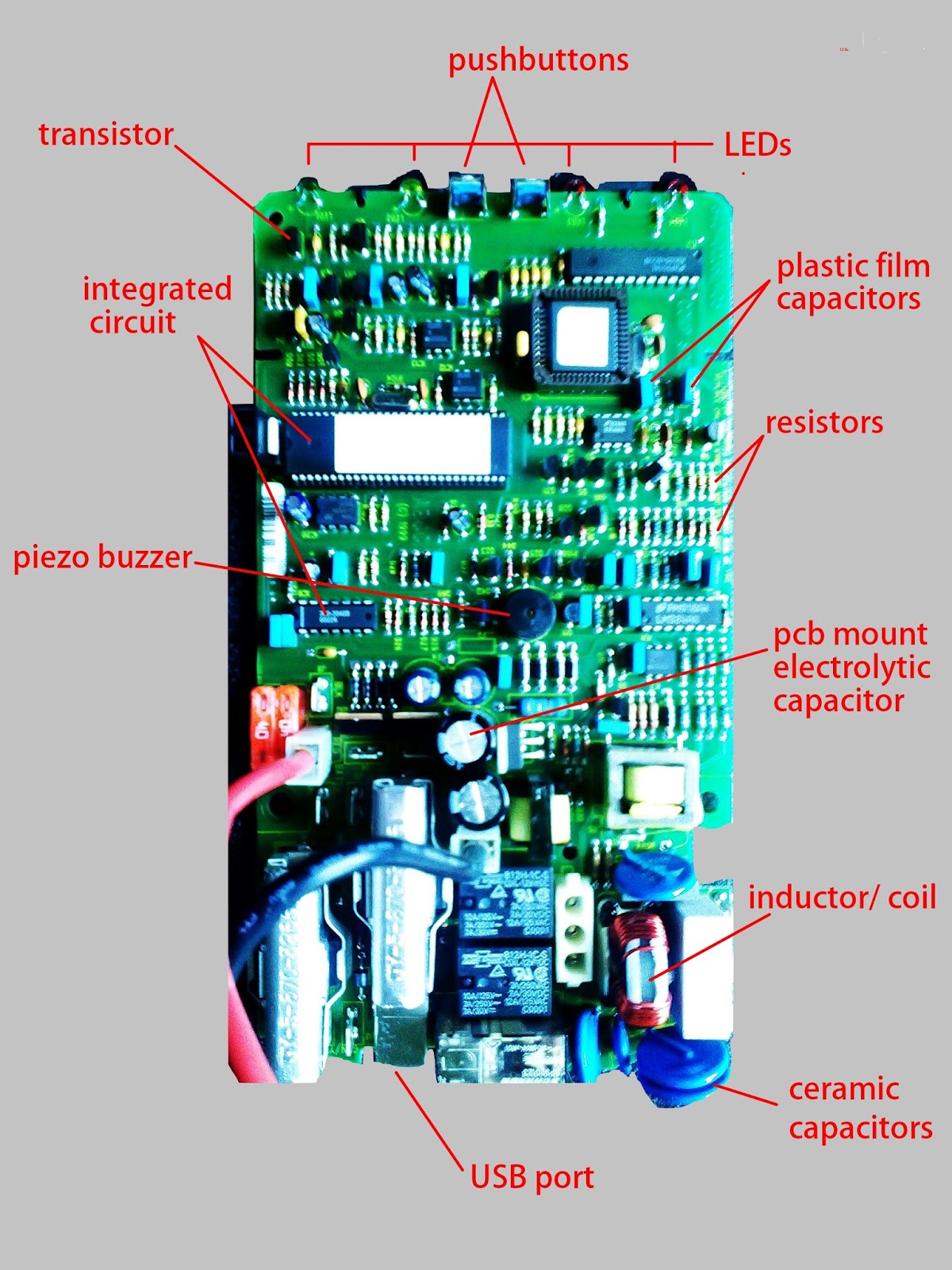 Radio Circuit Board Diagram