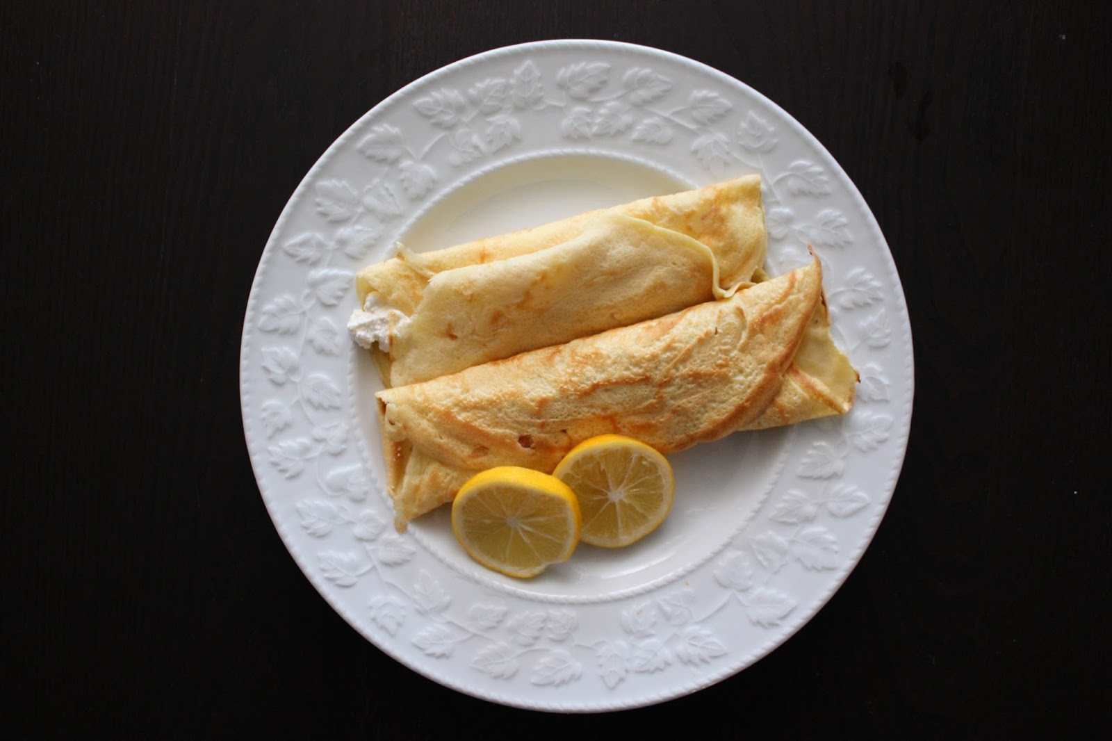 Spinach Ricotta filled Crepes with Pepper Cream Sauce by Archana's Kitchen