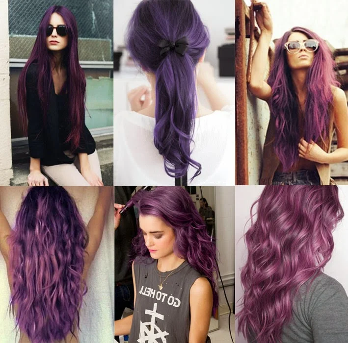 purple hair color ideas