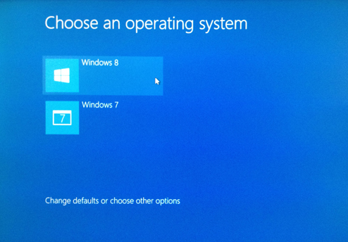 Dual Boot Windows 7 And Windows 8
