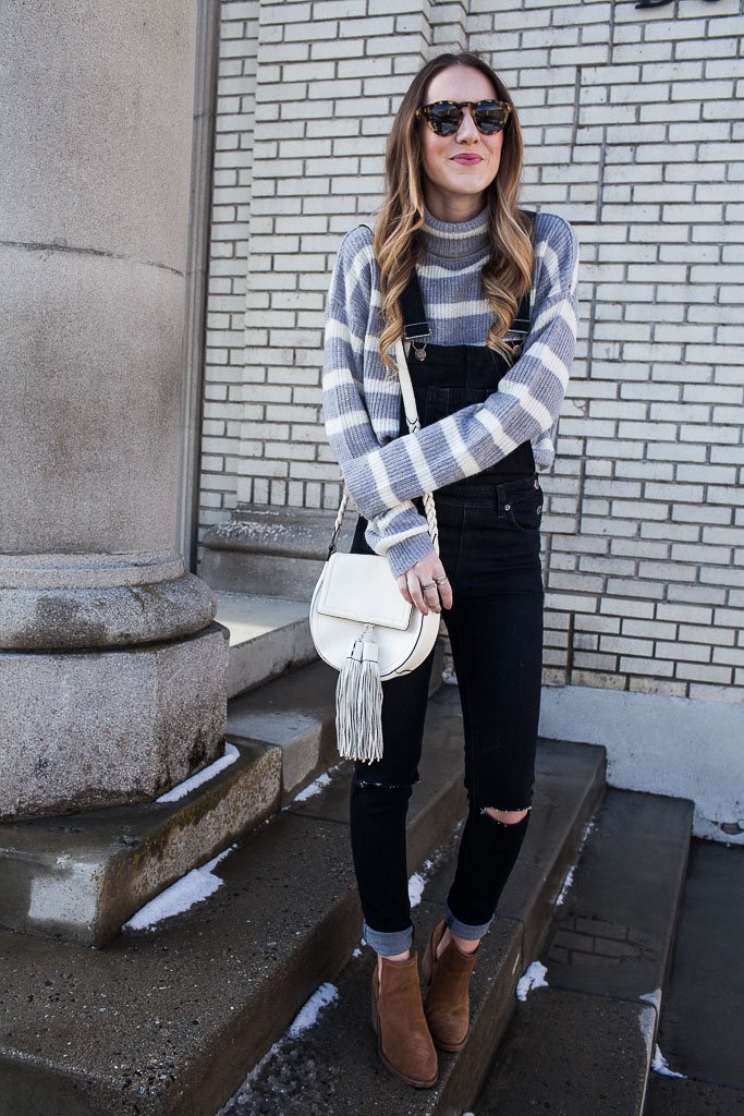 Styling Overalls For Winter Twenties Girl Style