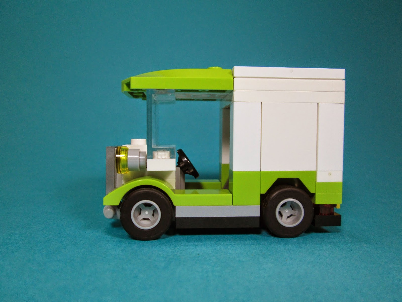 MOC LEGO Carrinha verde lima
