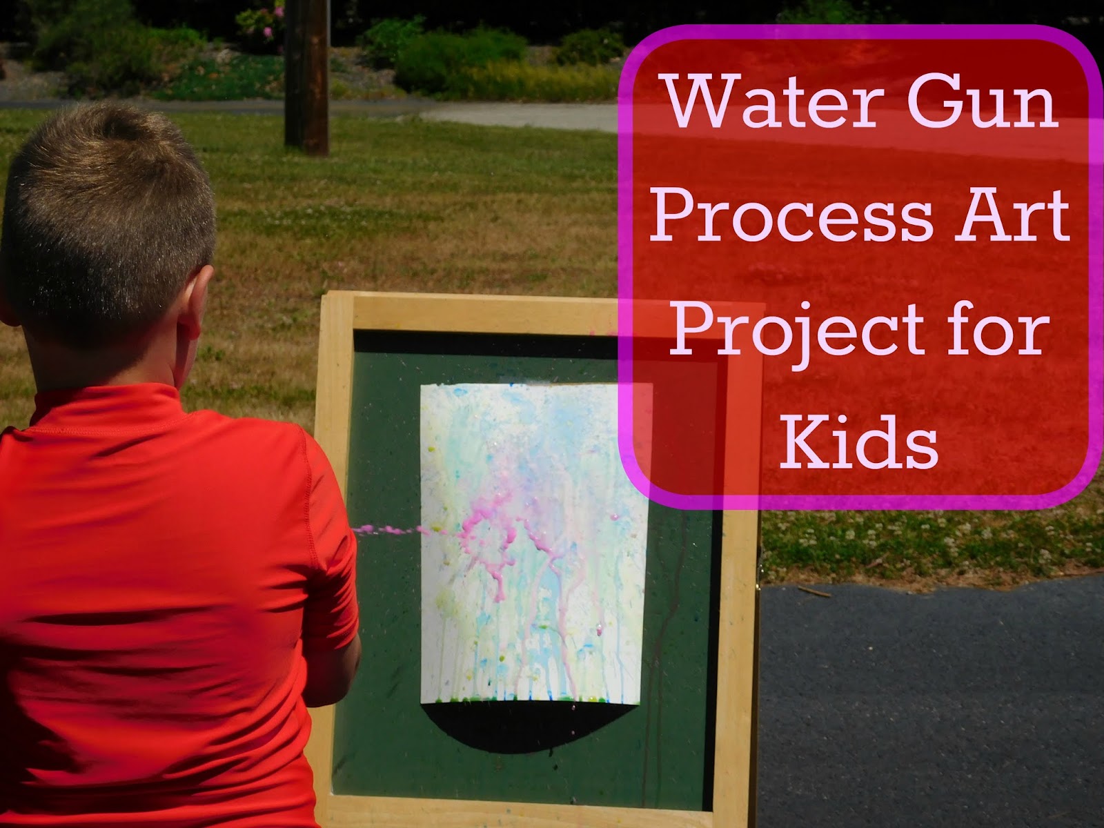 Art Project 13; Water Gun Art