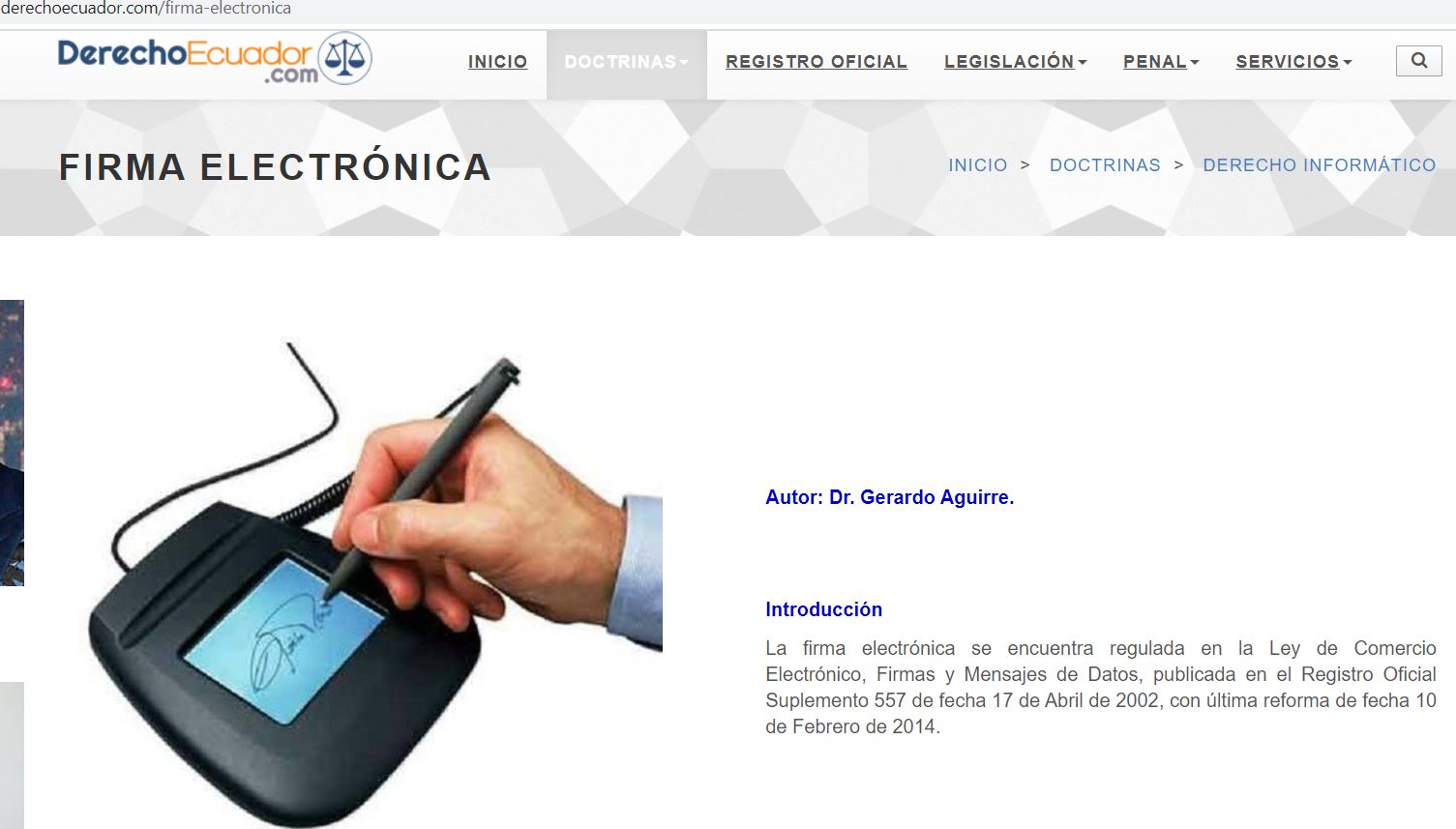 Informática y Docencia Firma electrónica, firma digital y firma