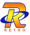 retro kursus logo