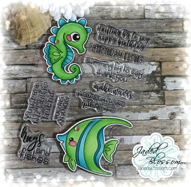 Jaded Blossom tropical Stamps!!! )