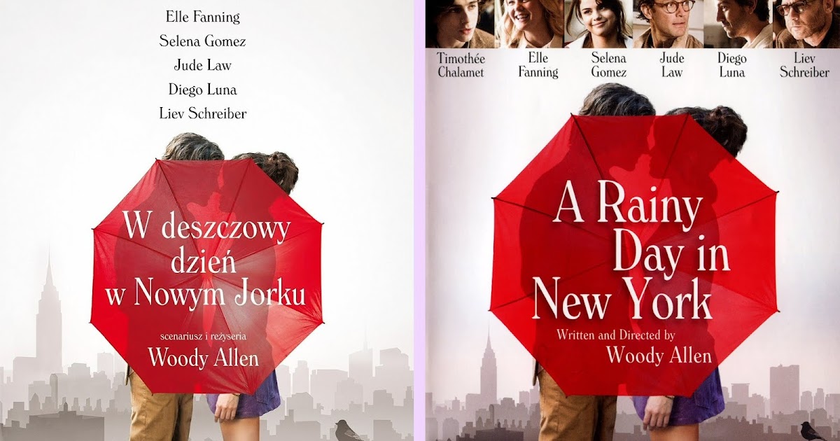 A RAINY DAY IN NEW YORK Out Now In Korea + New Posters – The Woody Allen  Pages